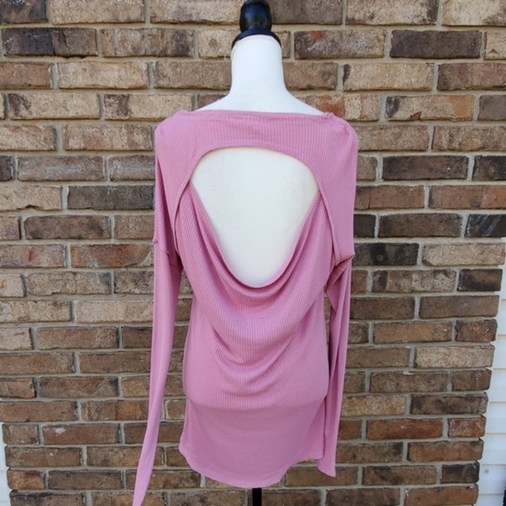 True Craft Waffle knit Tunic Top size Medium